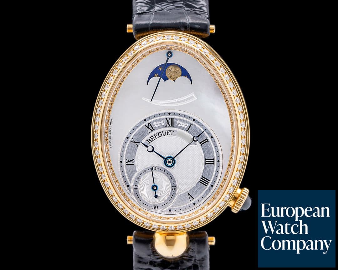 Image of Breguet Reine De Naples 18K Yellow Gold Silver Dial