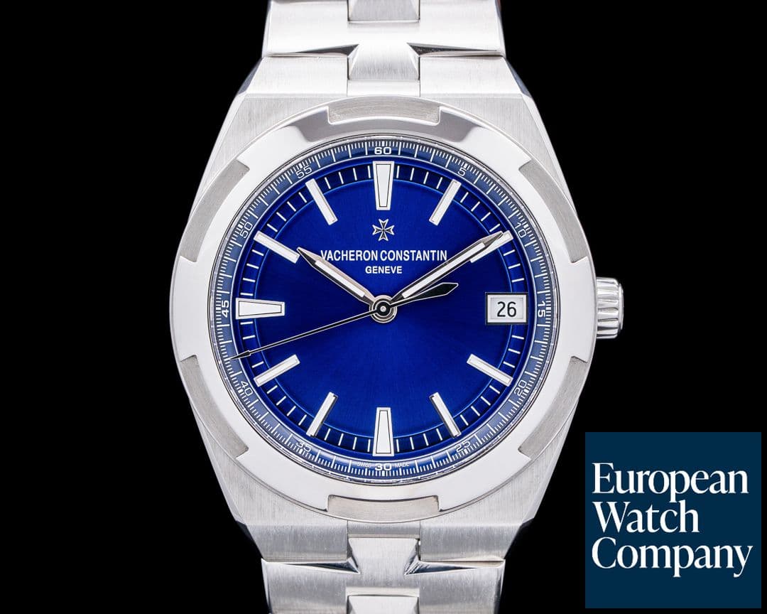 Image of Vacheron Constantin Overseas 4500v Automatic 41mm Blue Dial SS FULL SET