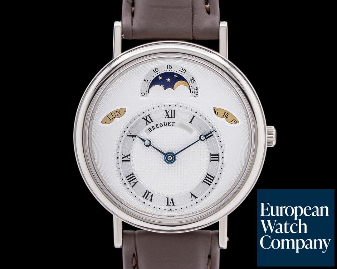 Image of Breguet 3330 Classique Calendar Moonphase 18K White Gold