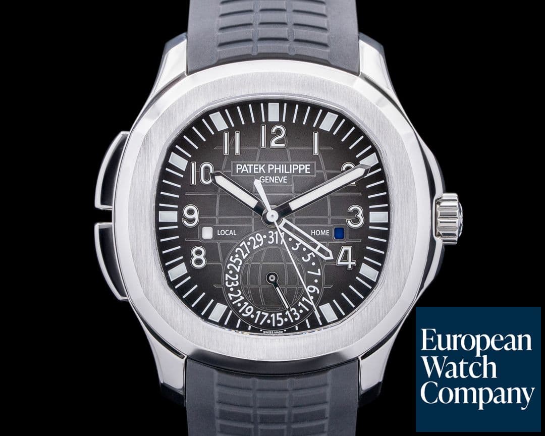 Image of Patek Philippe Aquanaut 5164A Travel Time SS / Rubber