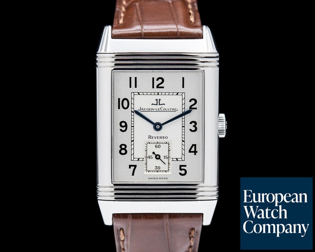 Image of Jaeger LeCoultre Reverso Grande Taille Manual Silver Dial SS
