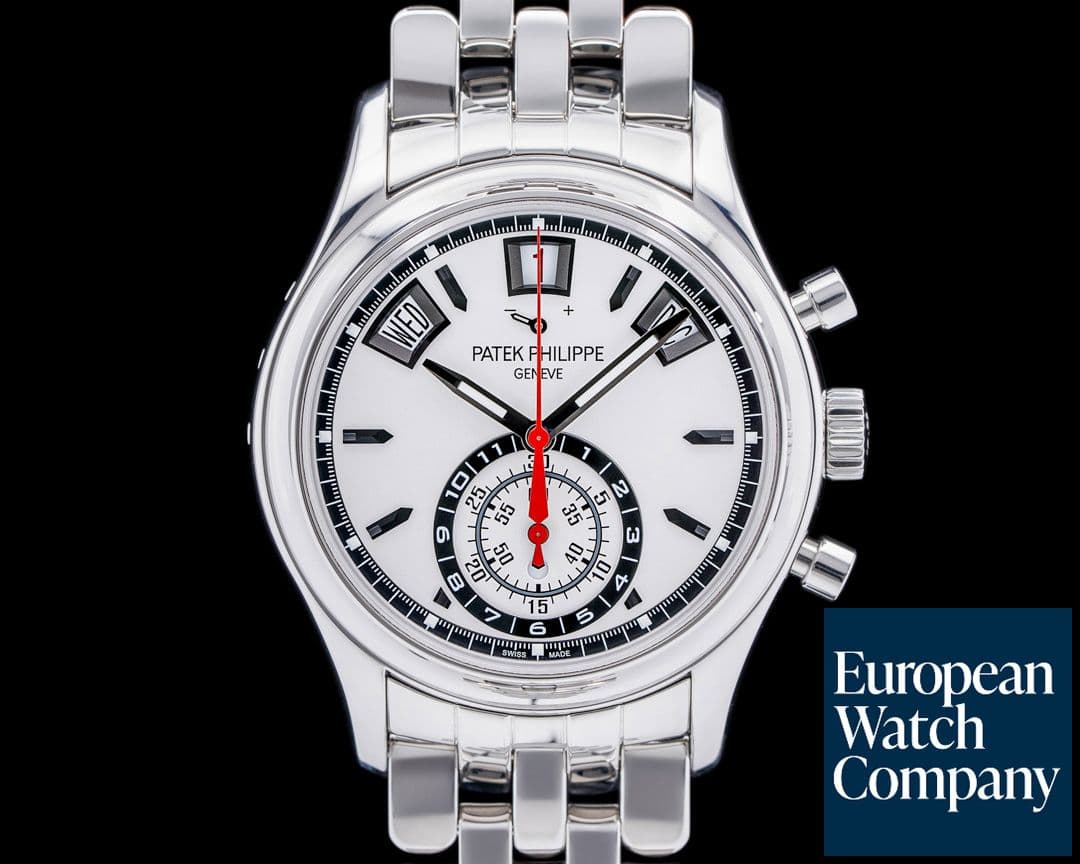 Image of Patek Philippe Annual Calendar 5960/1A Chronograph SS Silver Dial
