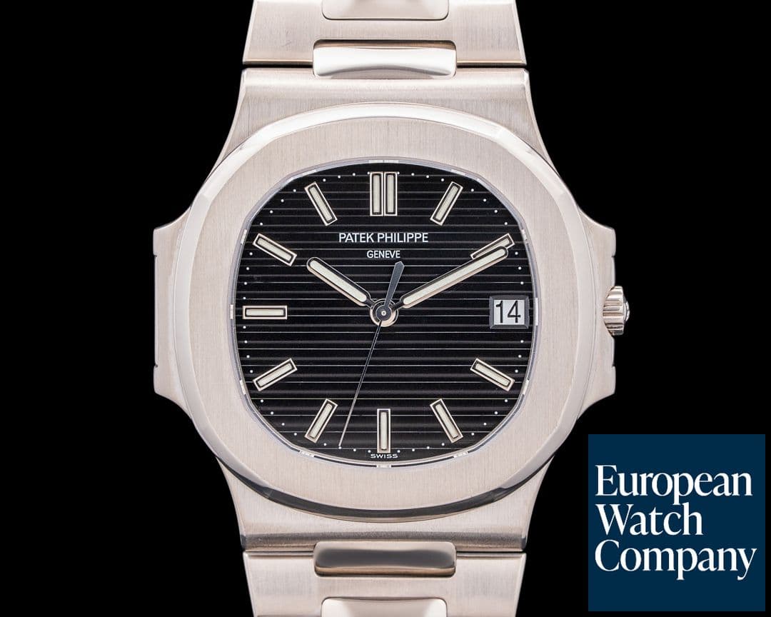 Image of Patek Philippe Nautilus 3711 18K White Gold Black Dial RARE