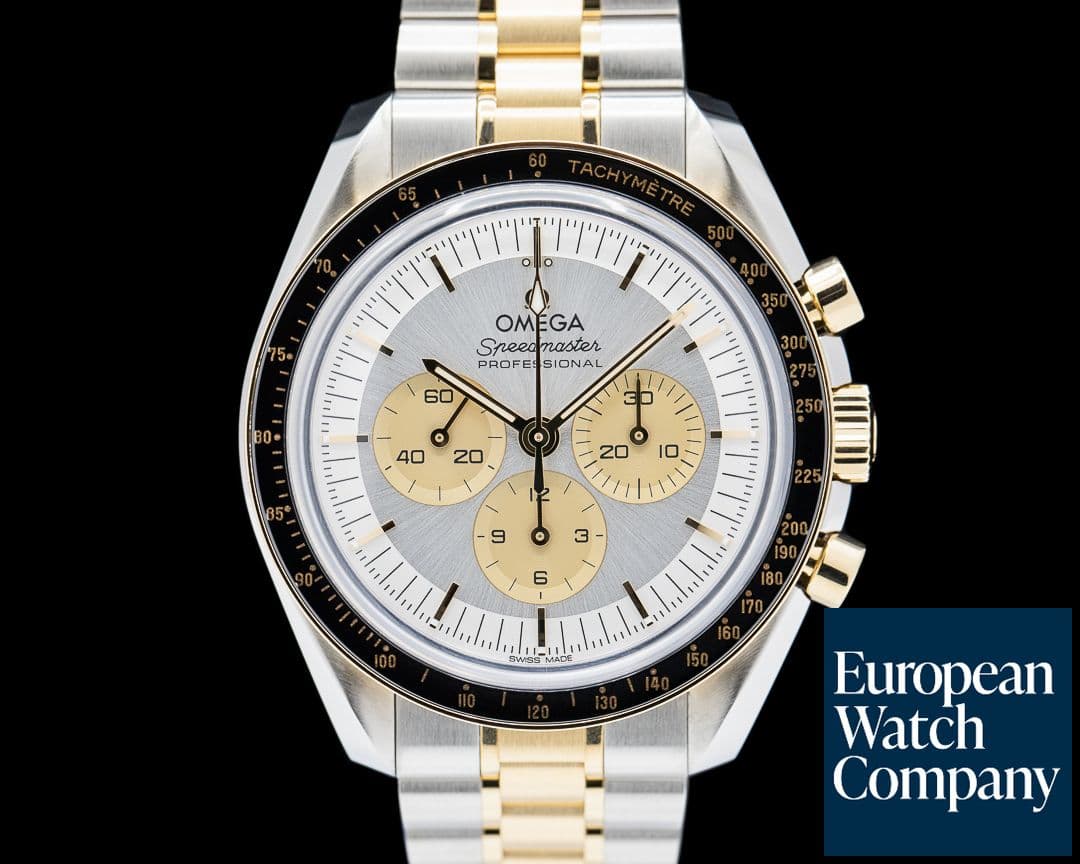 Image of Omega Speedmaster Professional Moonwatch SS / 18K Yellow Gold Silver Dial 2024