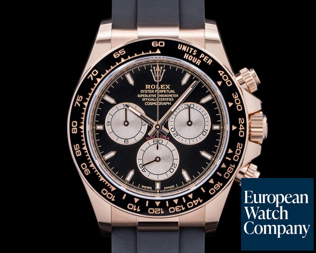Image of Rolex Daytona 126515 18K Rose Gold Oysterflex Black Dial 2025