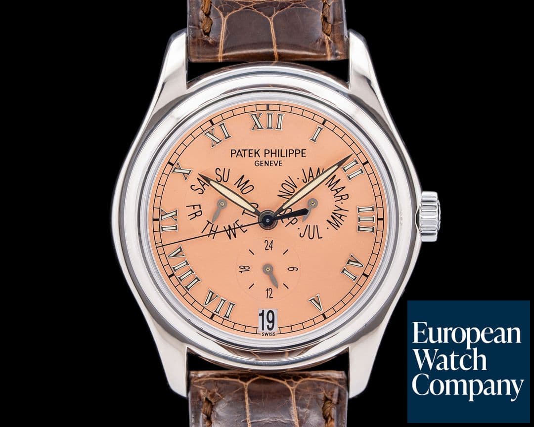 Image of Patek Philippe Annual Calendar 5035G 18K White Gold Salmon Dial
