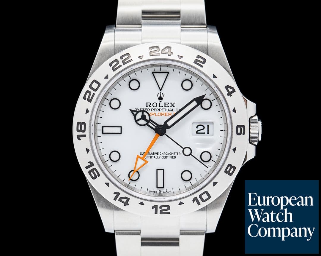 Image of Rolex Explorer II 226570 SS White Dial
