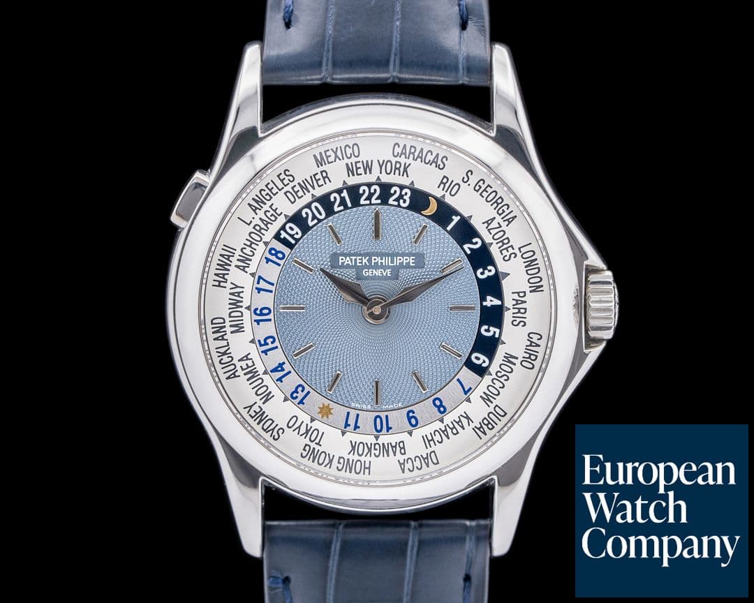 Image of Patek Philippe World Time 5110P Platinum Gray Dial