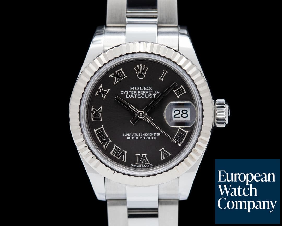 Image of Rolex Lady-Datejust 28 SS Rhodium Dial