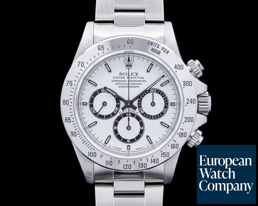 Image of Rolex 16520 Daytona Zenith SS White Dial Circa. 1998