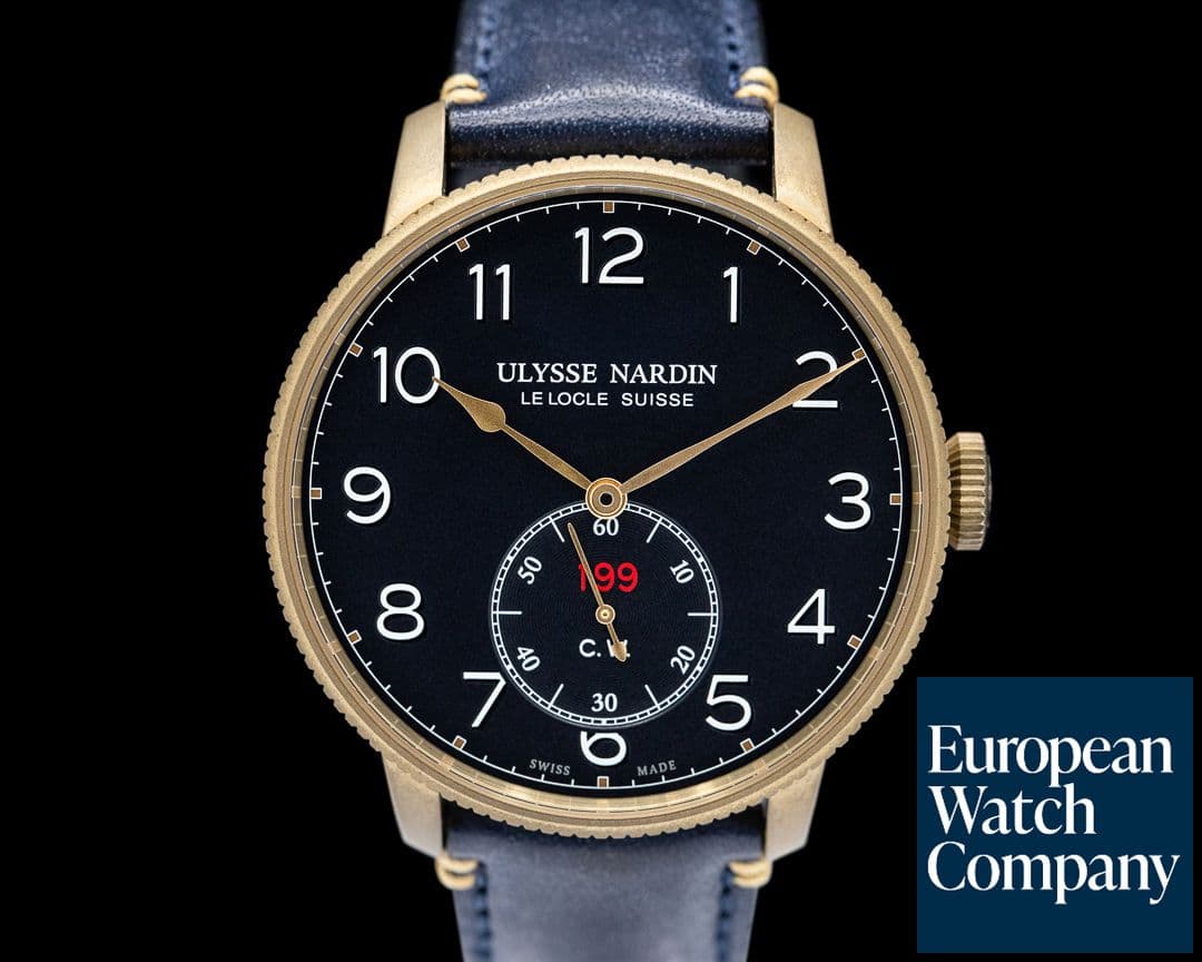 Image of Ulysse Nardin Marine Chronometer Torpilleur 44 Bronze Black Dial