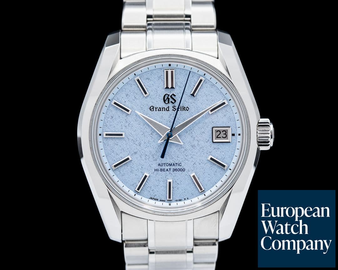 Image of Grand Seiko "Soko" Autumn Frost Automatic 9S Hi Beat 36000 Blue Dial