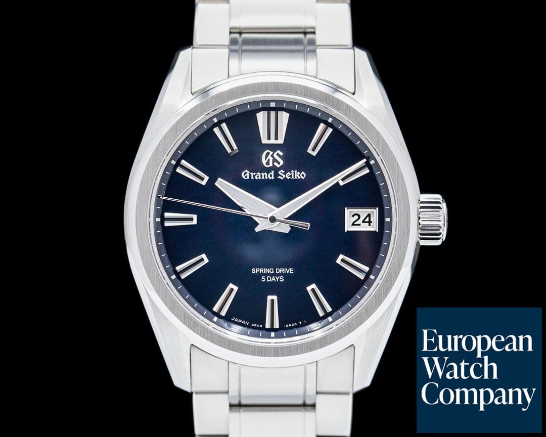 Image of Grand Seiko "Lake Suwa Before Dawn" Spring Drive SS Blue Dial 2024