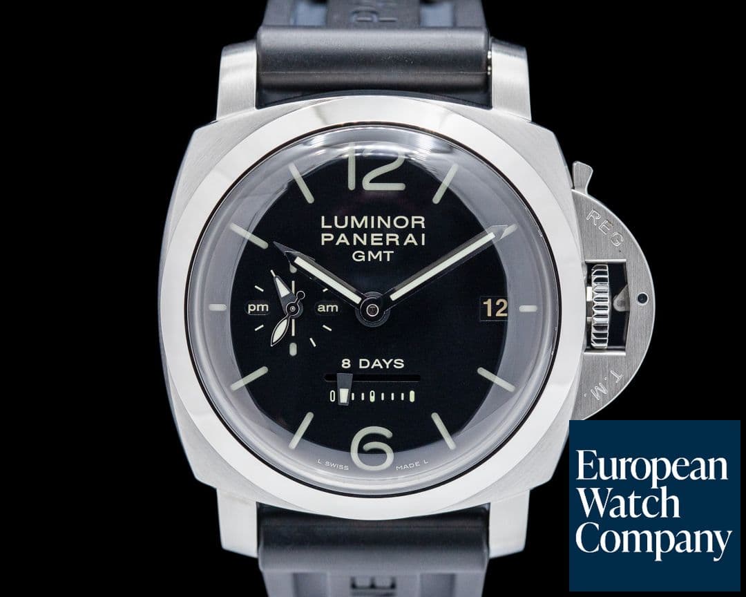 Image of Panerai Luminor 1950 8 Day Manual Wind SS GMT