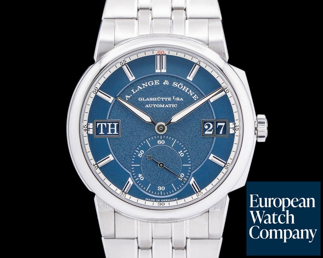 Image of A. Lange and Sohne Odysseus 363.179 SS Blue Dial