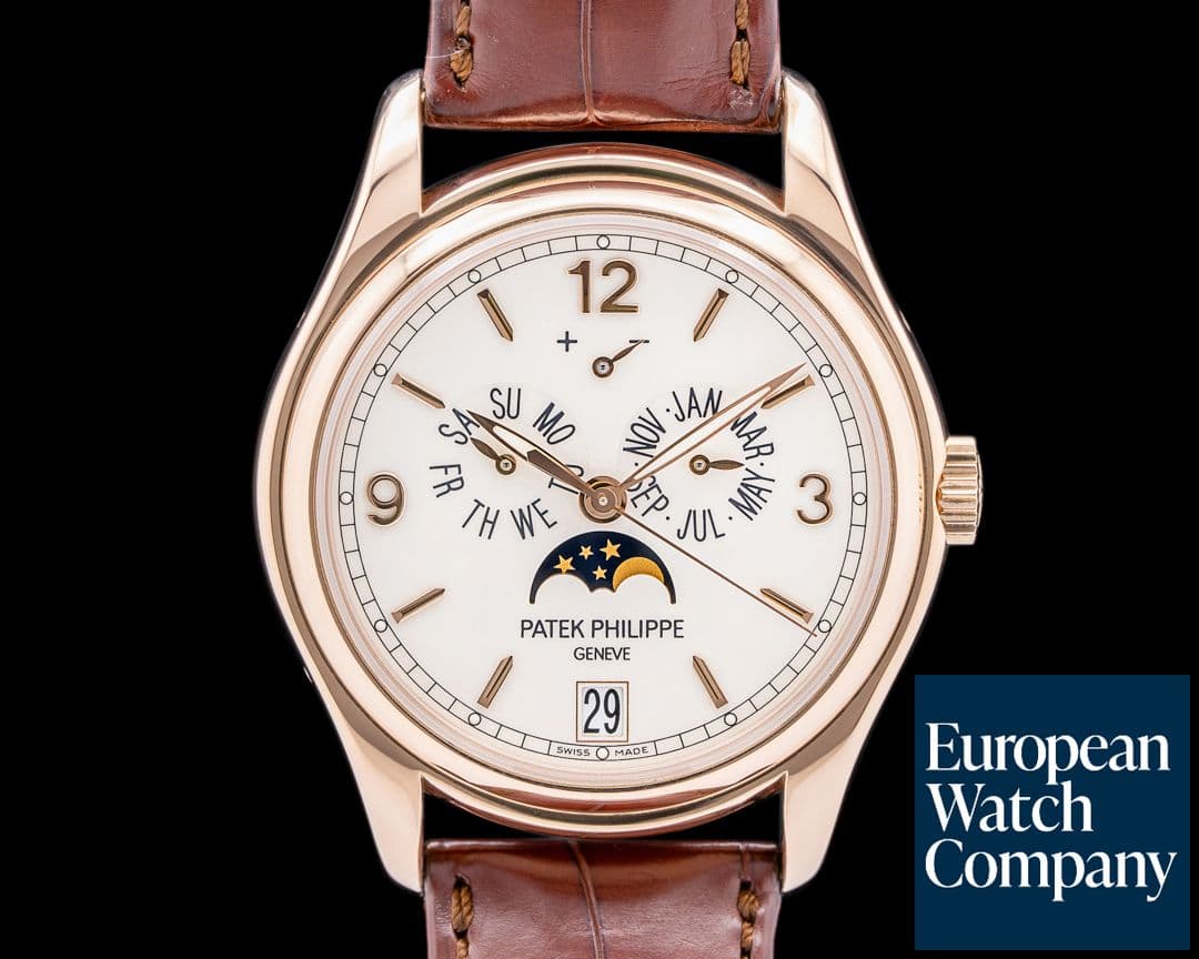 Image of Patek Philippe Annual Calendar 5146R 18K Rose Gold Cream Dial