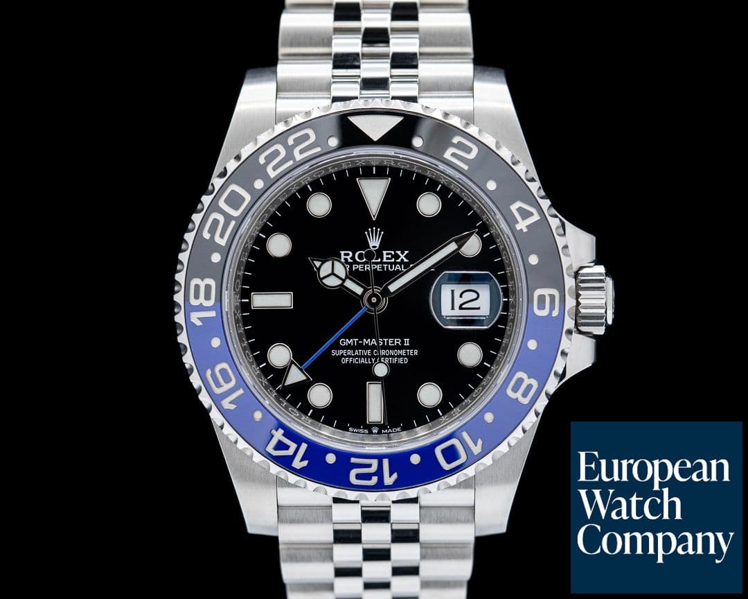 Image of Rolex GMT Master II 126710BLNR Ceramic "Batman" Jubilee