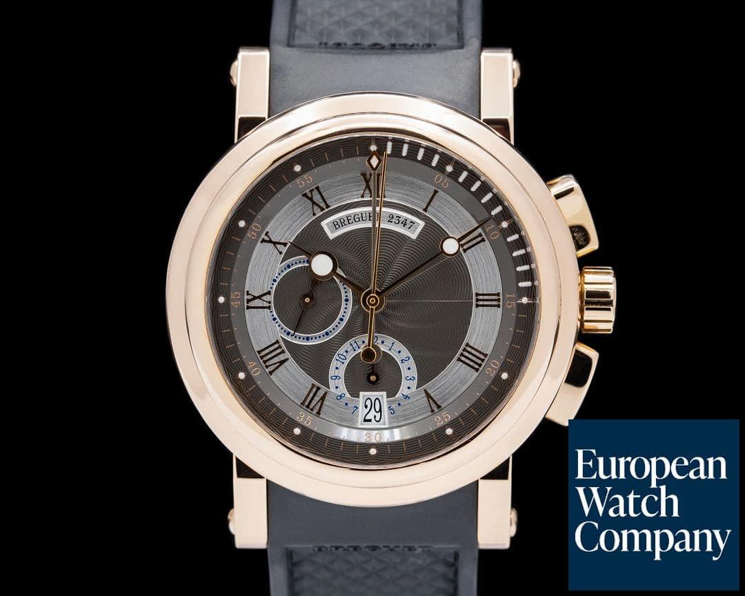 Image of Breguet Marine Chronograph 5827BR 18K Rose Gold