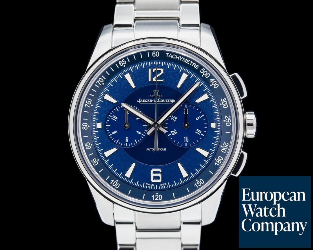 Image of Jaeger LeCoultre Polaris Chronograph SS Blue Dial