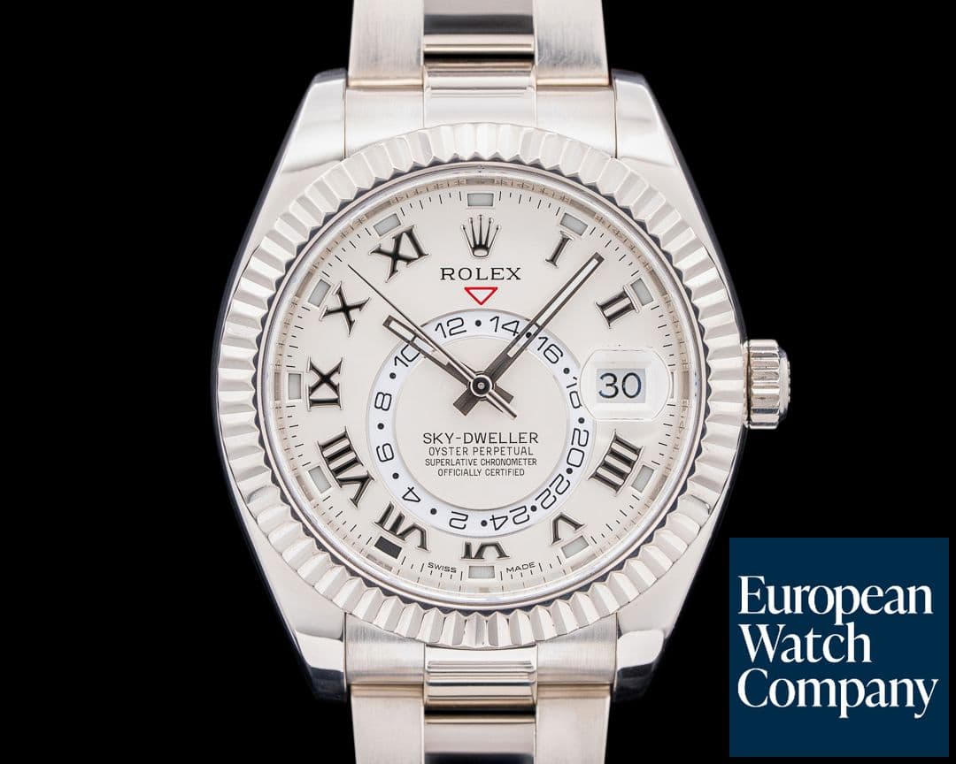 Image of Rolex Sky Dweller 326939 18K White Gold Silver Dial