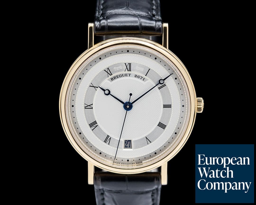 Image of Breguet Classique Automatic 5930 18K Yellow Gold Silver Dial