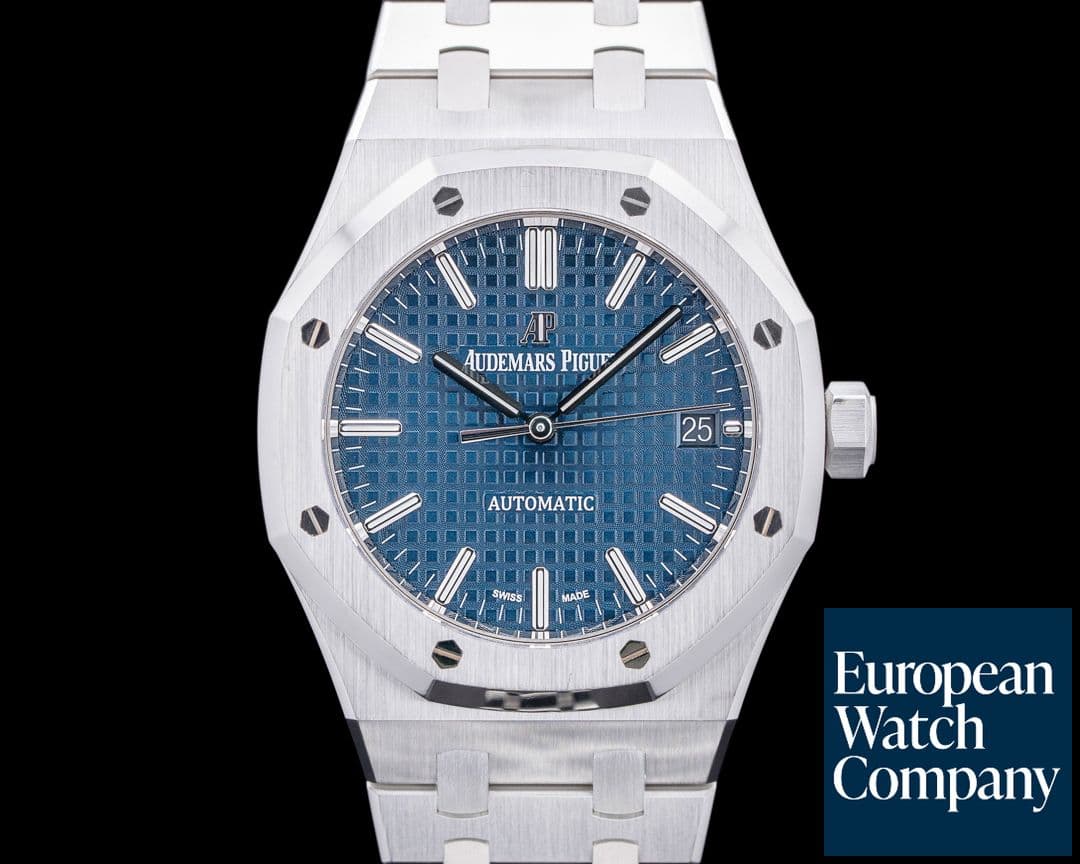 Image of Audemars Piguet Royal Oak 15450ST SS Blue Dial