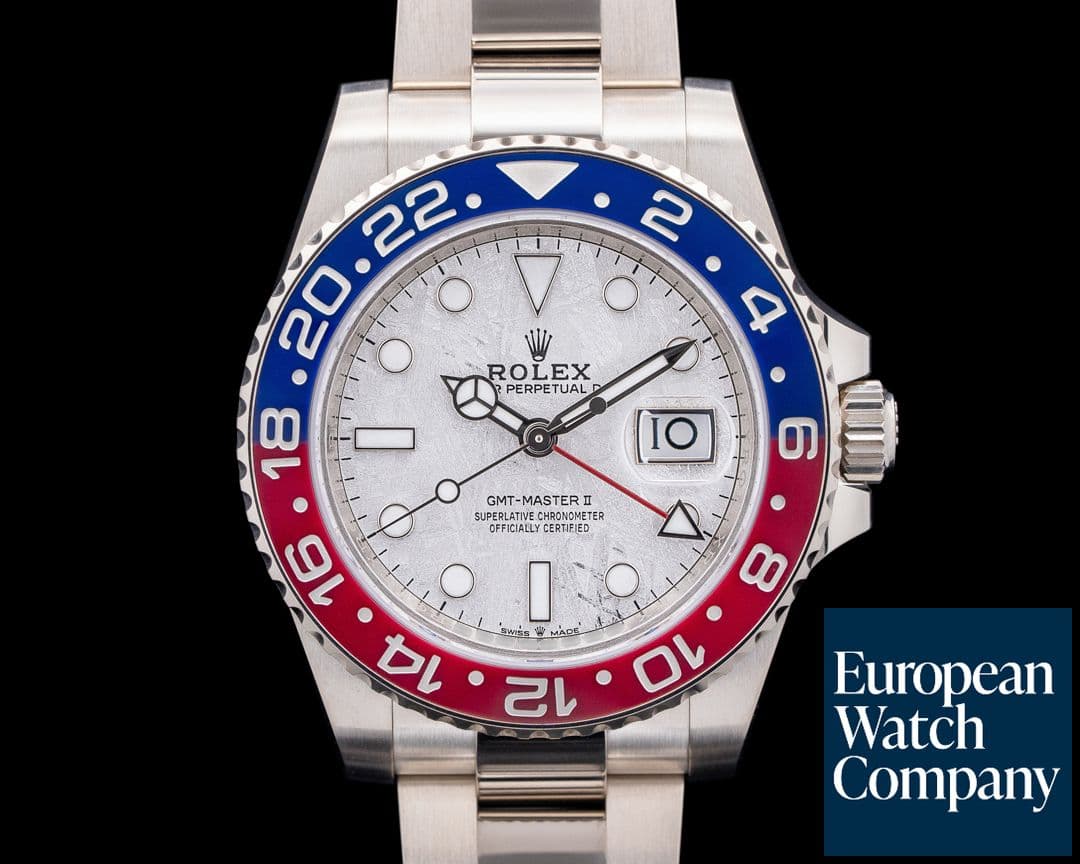 Image of Rolex GMT Master II 126719BLRO Ceramic "Pepsi" Meteorite Dial 2024 UNWORN