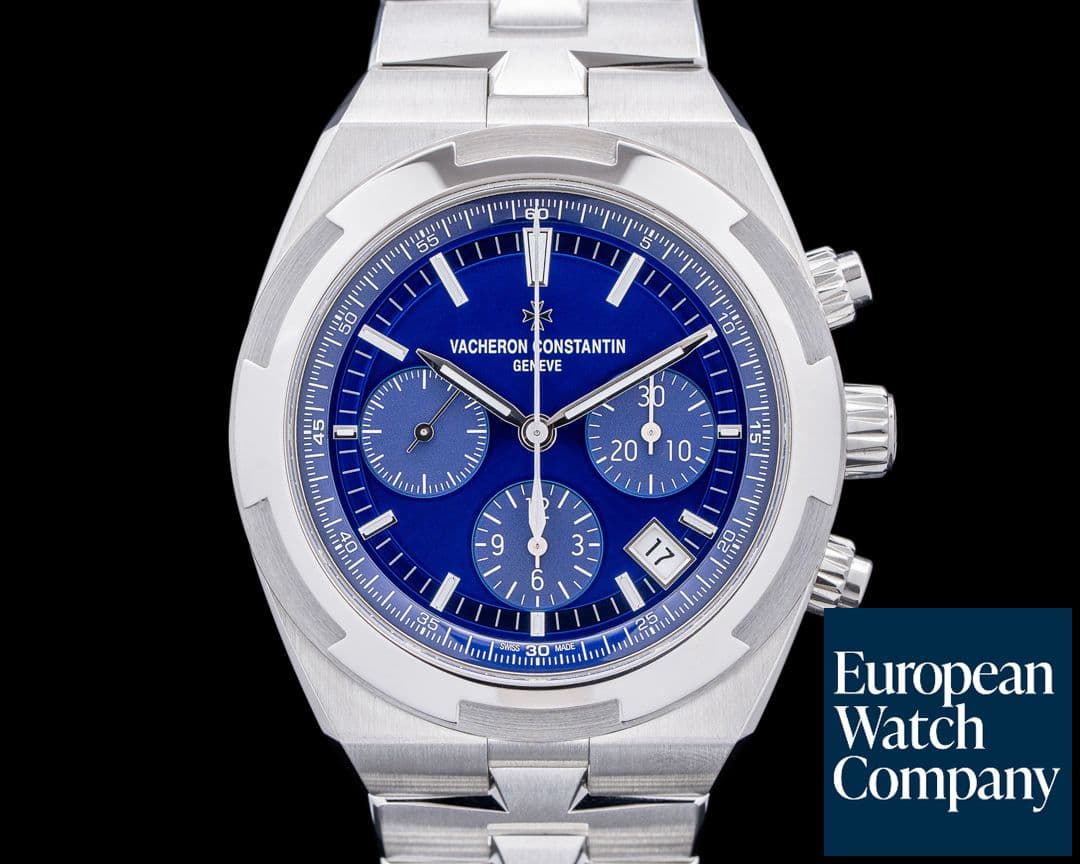 Image of Vacheron Constantin Overseas 5520V Chronograph SS Blue Dial 2024