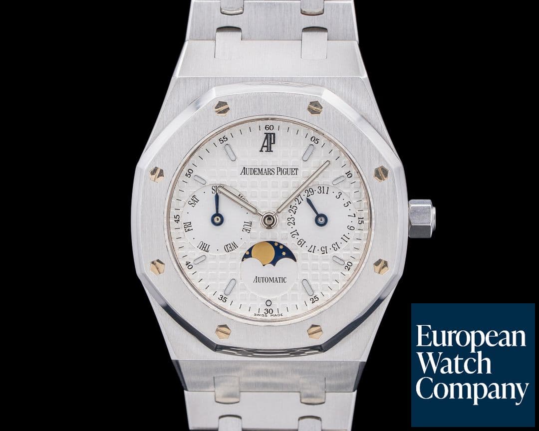 Image of Audemars Piguet Royal Oak 25594ST Moonphase SS White Dial