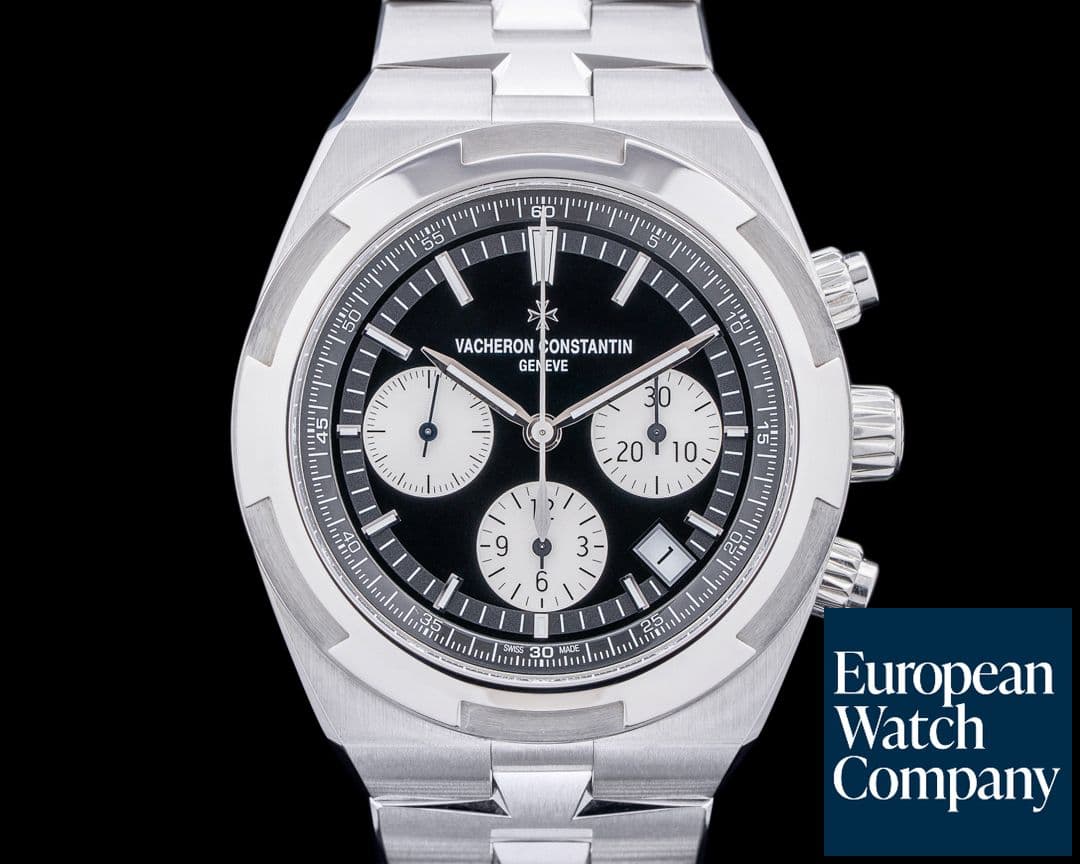 Image of Vacheron Constantin Overseas Chronograph SS Black Dial