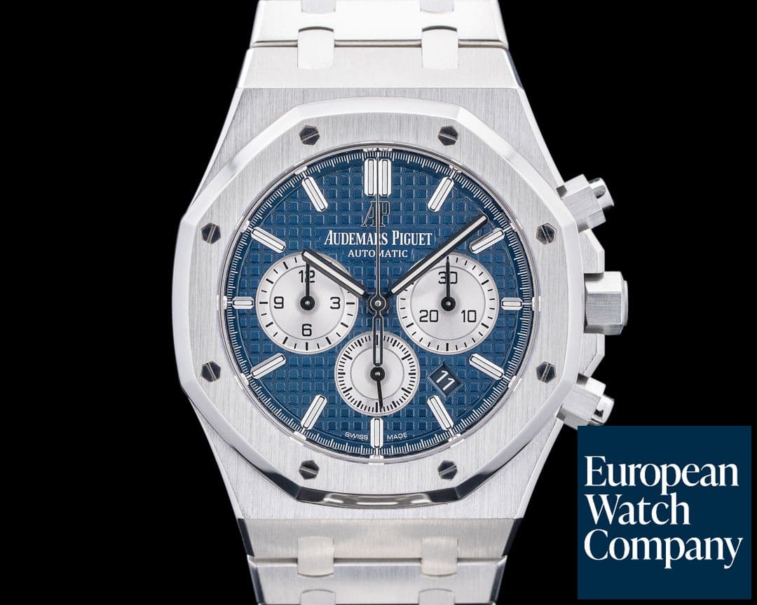 Image of Audemars Piguet Royal Oak Chronograph 26331ST SS Blue Dial