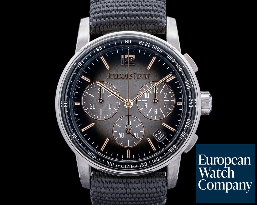 Image of Audemars Piguet Code 11:59 Chronograph 18K WG / RG Smoked Gray Dial
