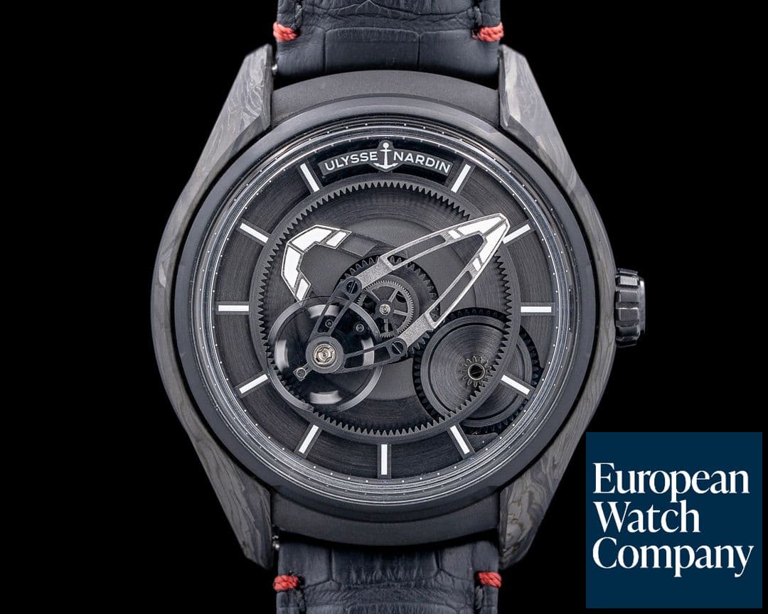 Image of Ulysse Nardin Freak X Carb 43MM Titanium Black Dial