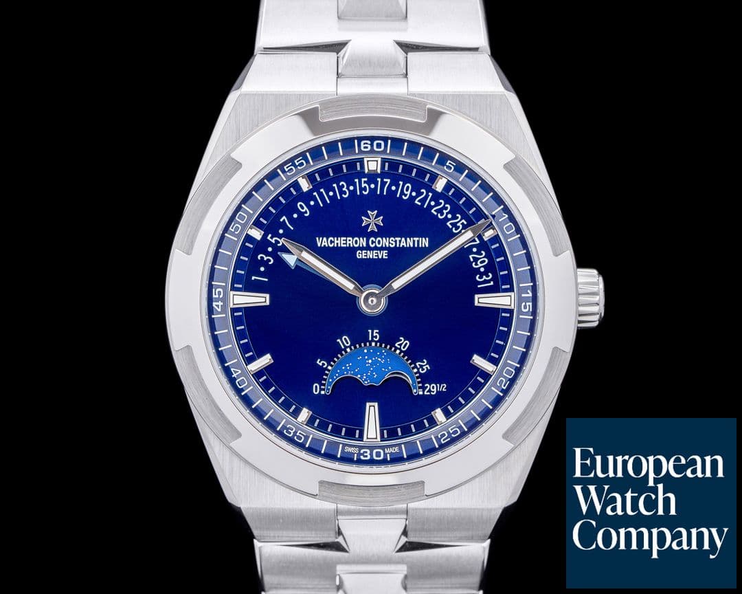 Image of Vacheron Constantin Overseas Moonphase Retrograde Date SS 2025 UNWORN