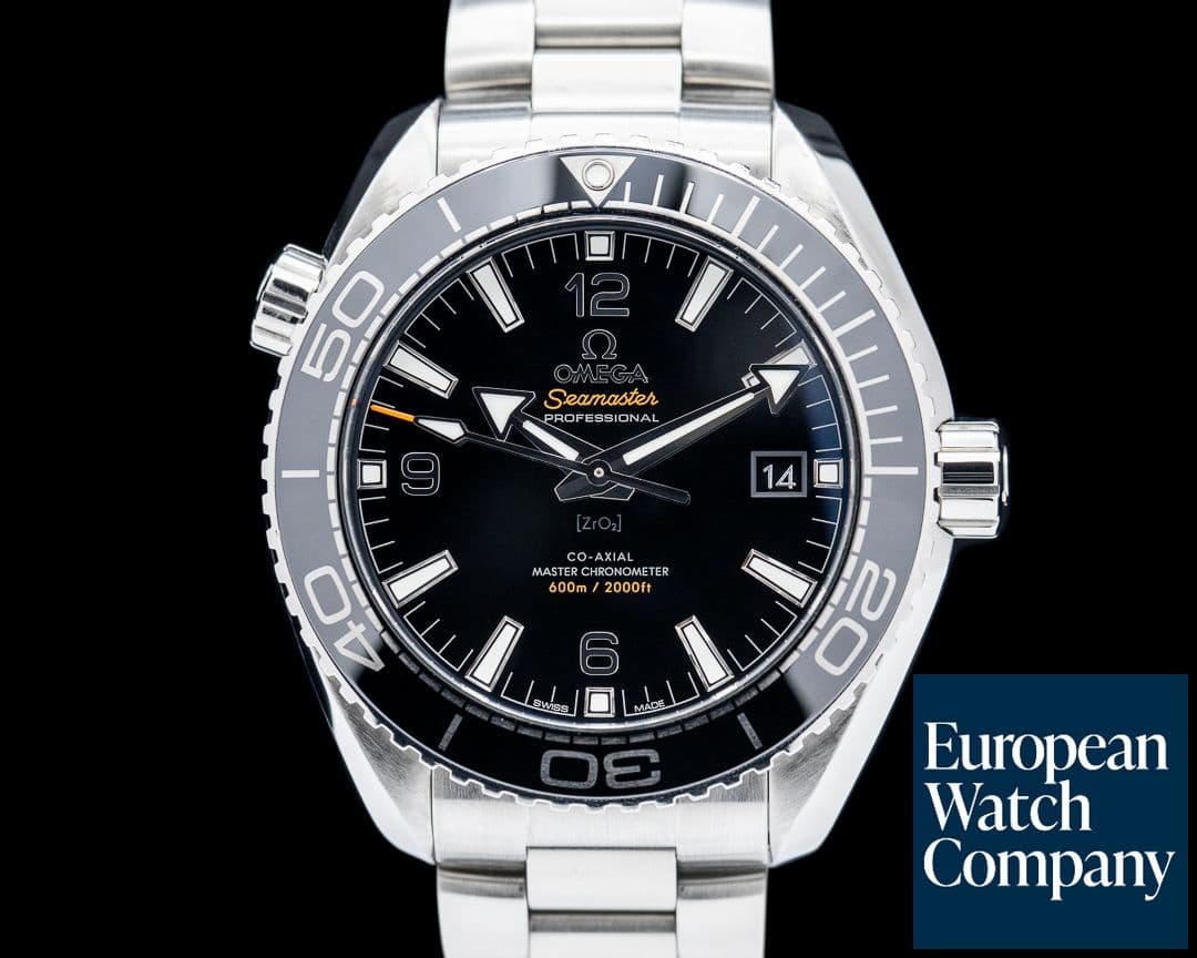 Image of Omega Seamaster Planet Ocean Co-Axial SS Black Dial