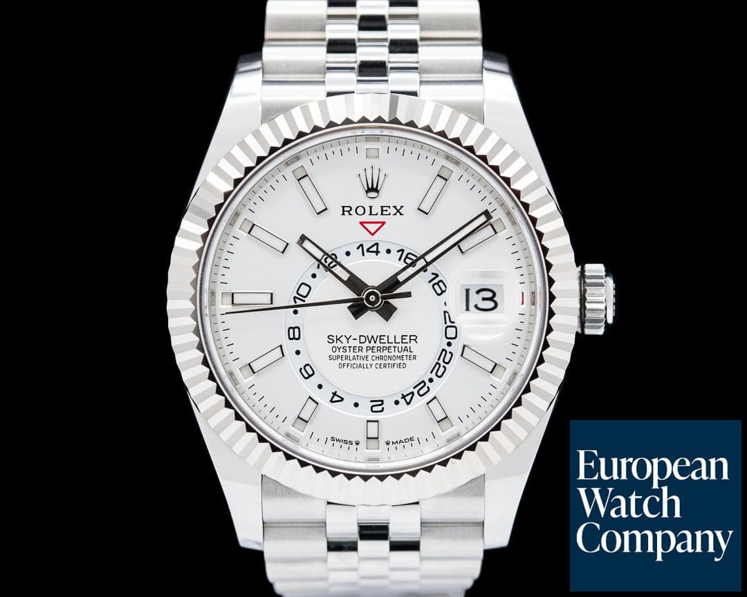 Image of Rolex Sky Dweller 336934 SS Silver Dial Jubilee 2024