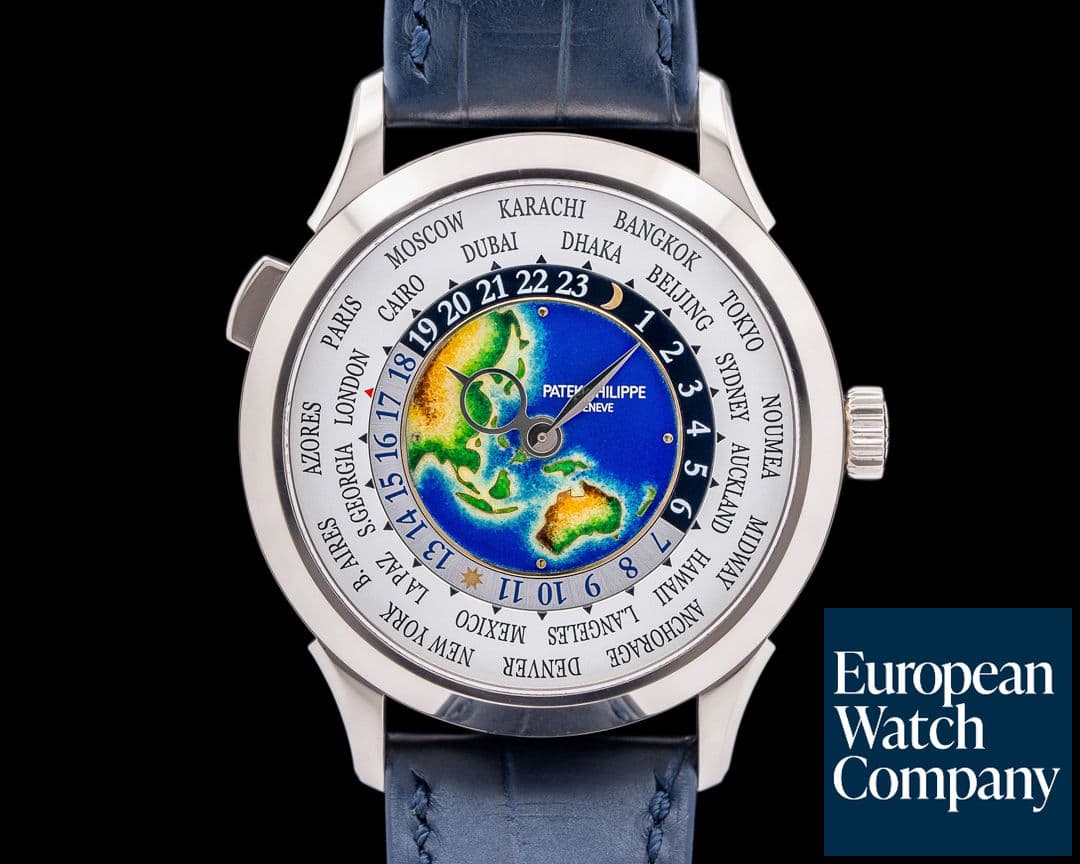 Image of Patek Philippe World Time 5231G Enamel Dial 18K White Gold