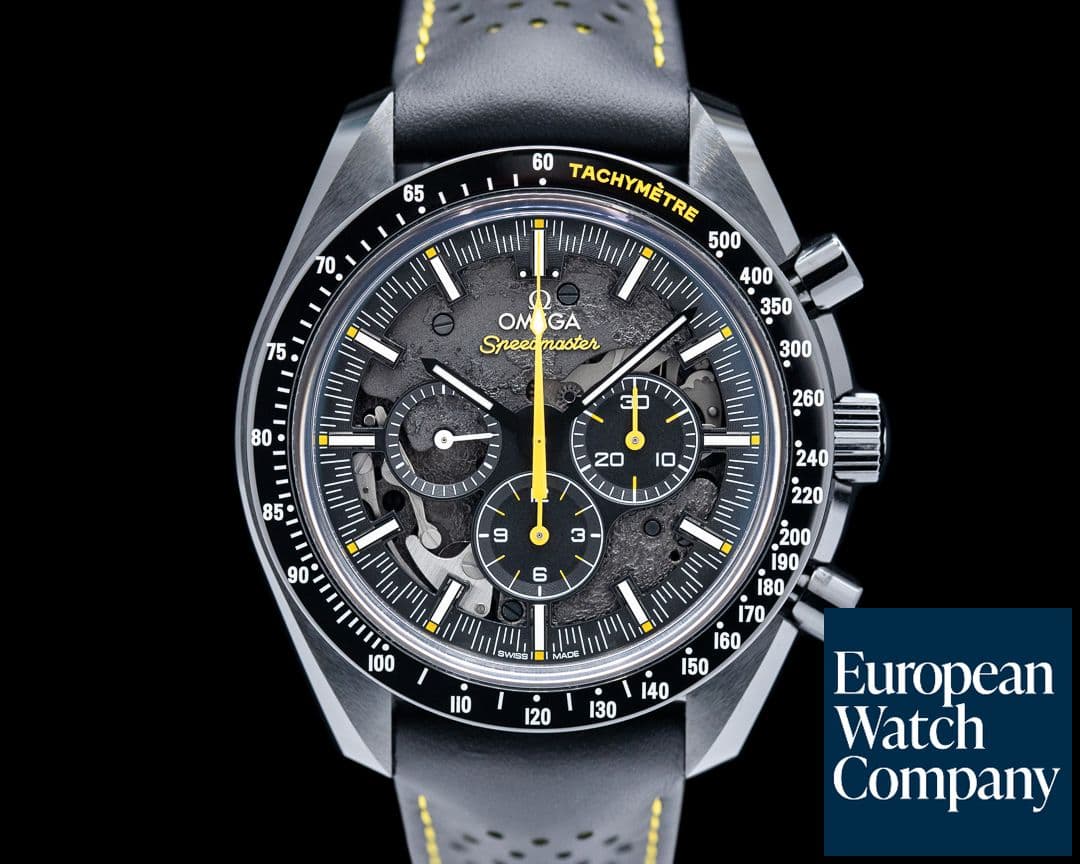 Image of Omega Dark Side of the Moon Apollo 8 Ceramic Black Skeleton Dial