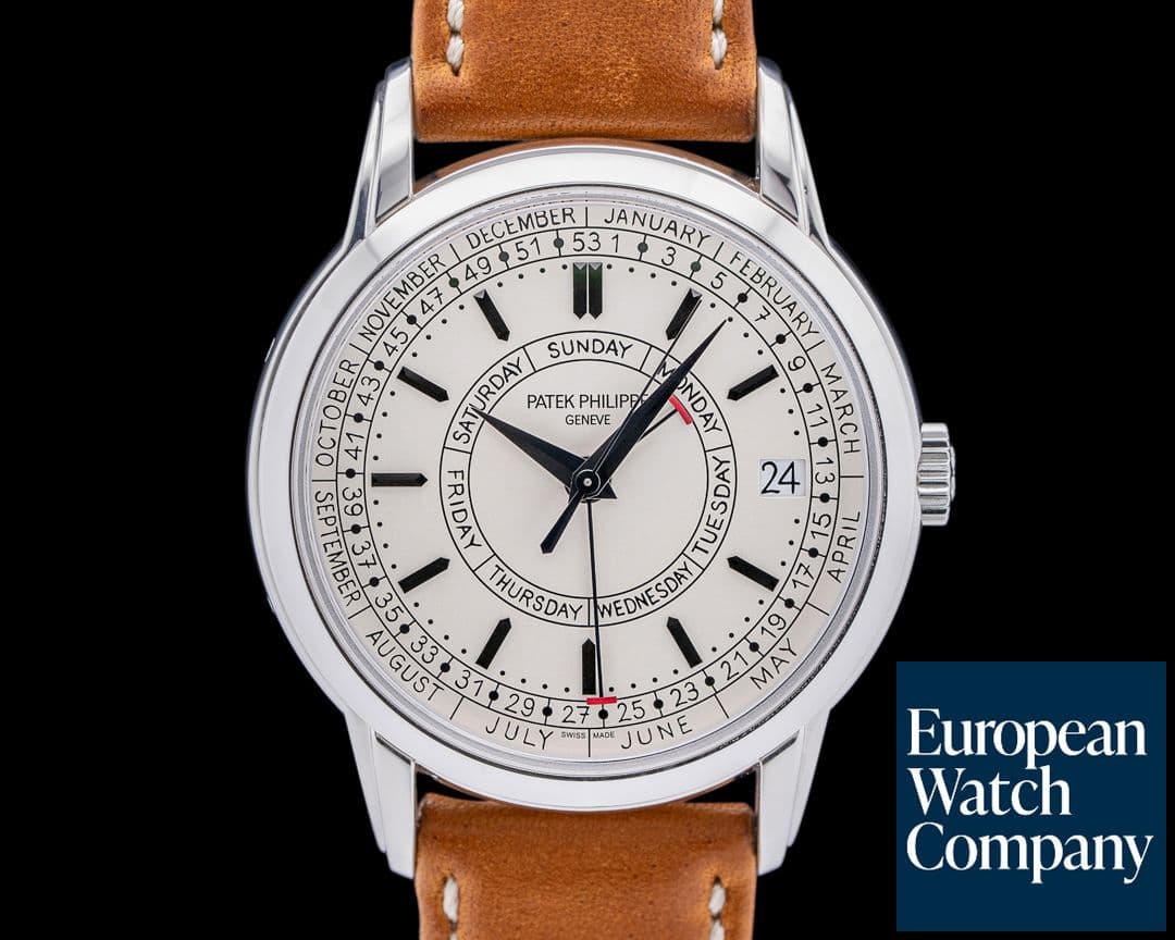 Image of Patek Philippe Calatrava 5212A Weekly Calendar SS Silver Dial