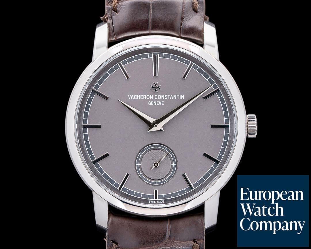 Image of Vacheron Constantin Patrimony Traditionnelle Manual Wind Platinum Gray Dial