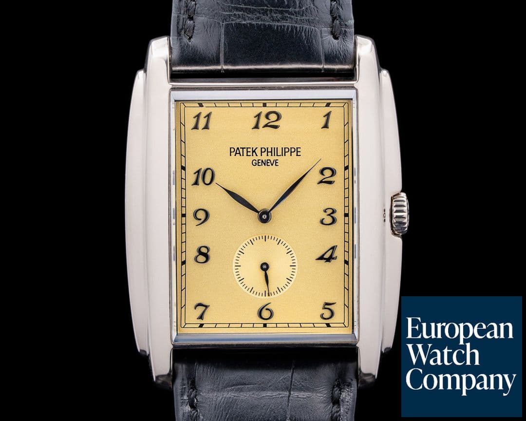 Image of Patek Philippe Gondolo 5124G Manual 18K White Gold Rose Dial
