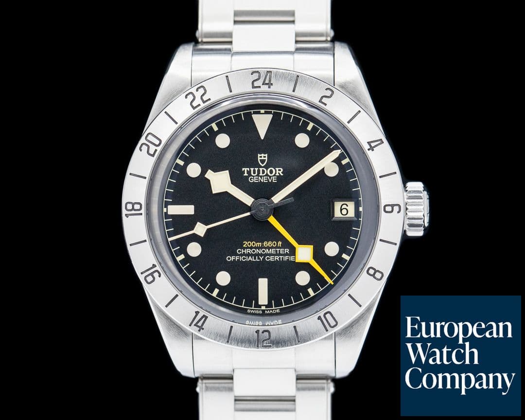 Image of Tudor Black Bay Pro GMT SS Black Dial