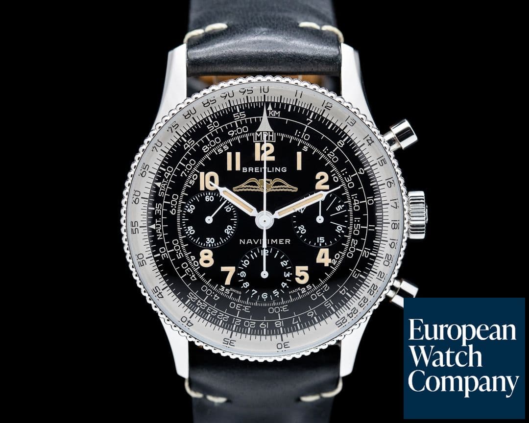 Image of Breitling Navitimer 806 1959 Re-Edition SS Black Dial LIMITED