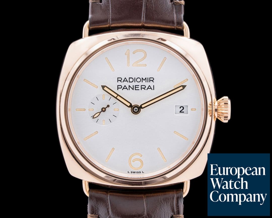 Image of Panerai Radiomir Quaranta 18K Rose Goldtech Silver Dial 2024