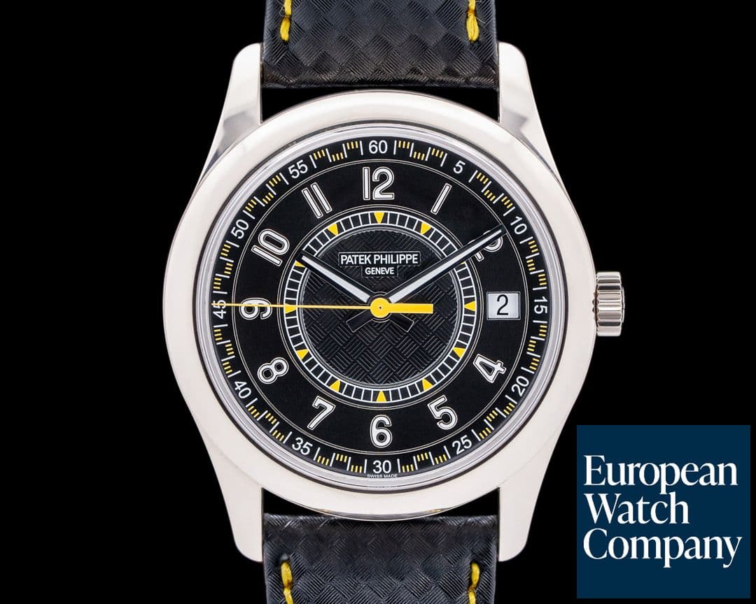Image of Patek Philippe Calatrava 6007G-010 18K White Gold Black Dial