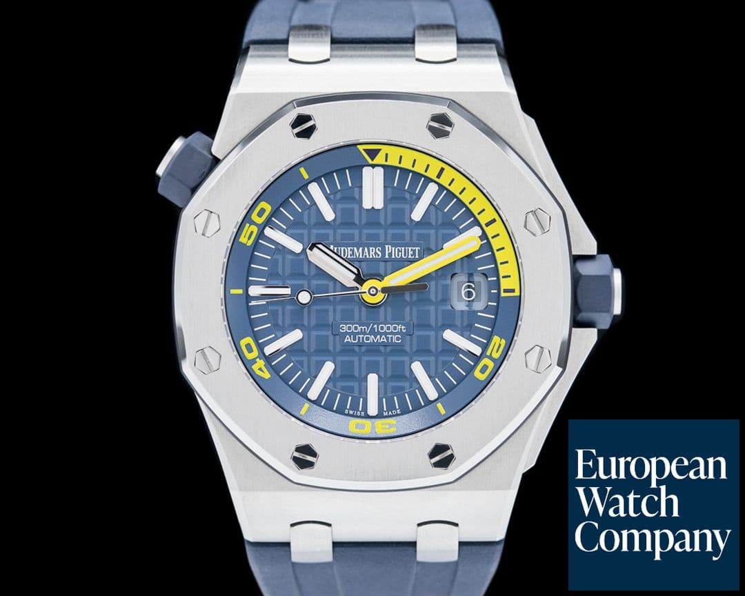 Image of Audemars Piguet Royal Oak Offshore Diver Boutique SS Blue Dial