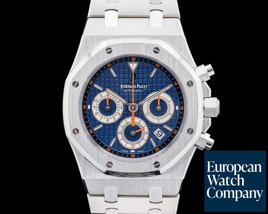 Image of Audemars Piguet Royal Oak 26300ST Chronograph SS Blue Dial