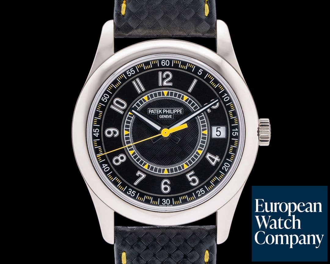 Image of Patek Philippe Calatrava 6007G-010 18K White Gold Black Dial