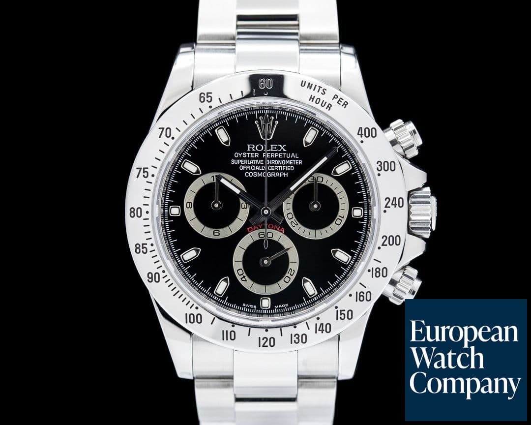Image of Rolex Daytona 116520 SS Black Dial