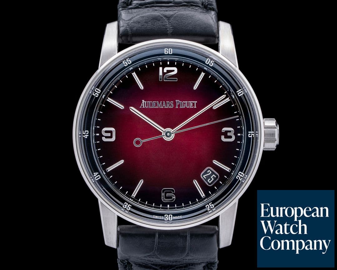 Image of Audemars Piguet Code 11:59 Automatic 18K White Gold Burgundy Dial